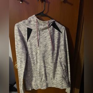 Grey/ black hoodie